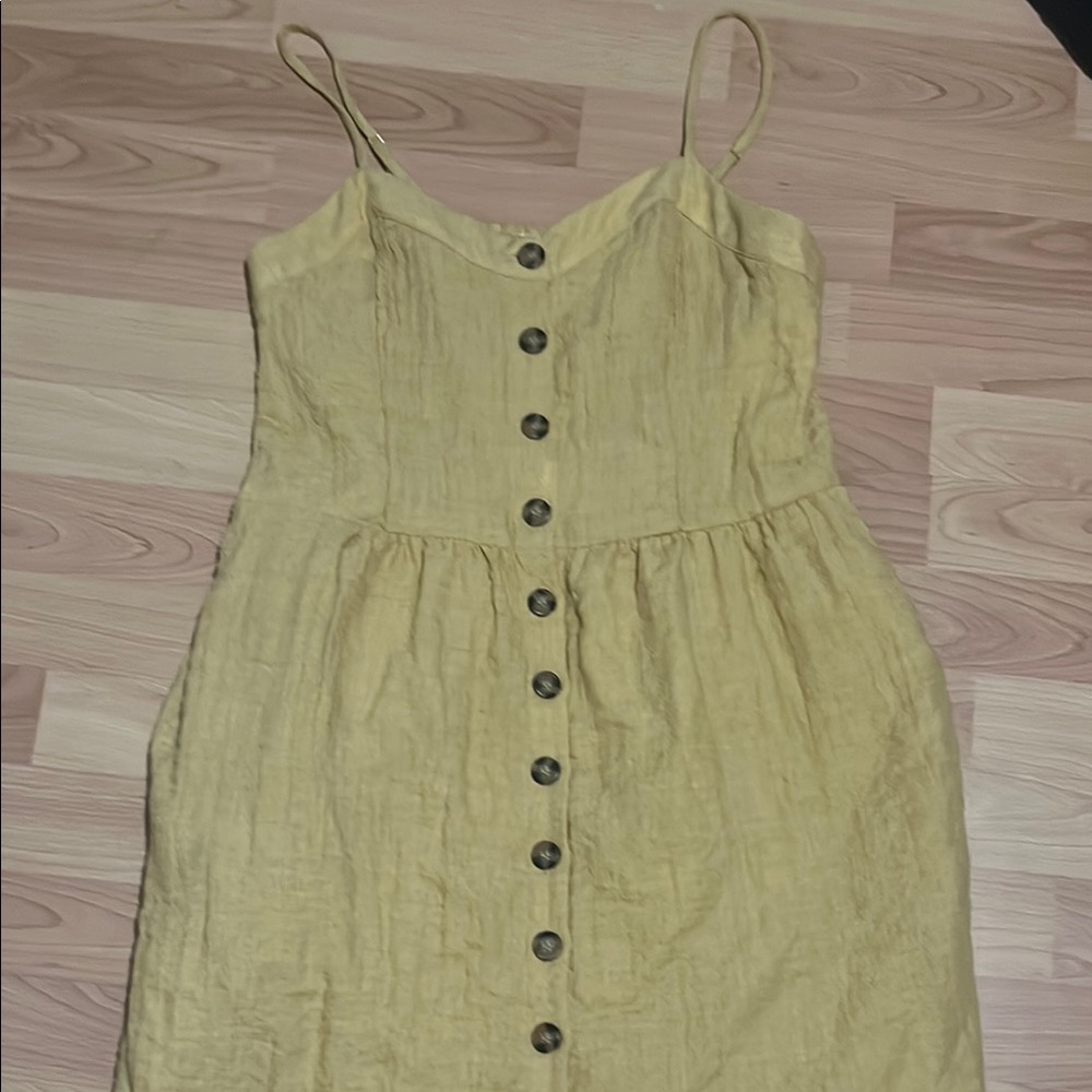 Maurices Green Sleeveless Midi Sundress